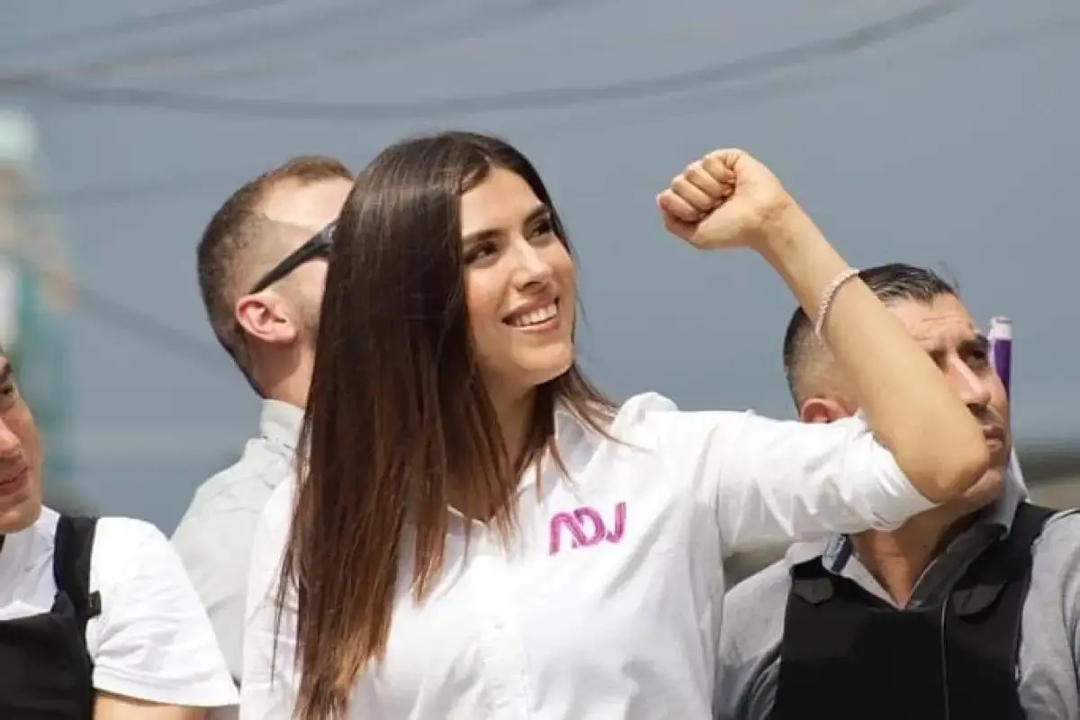 La asambleísta manabita por ADN., Cortesía