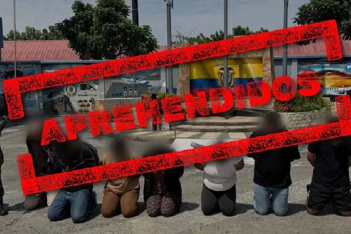 Los siete detenidos., Cortesía