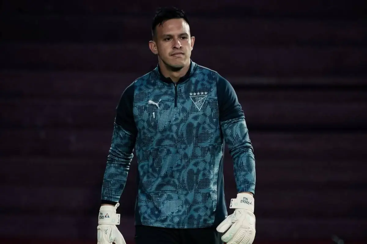 Gonzalo Valle, arquero de Liga de Quito