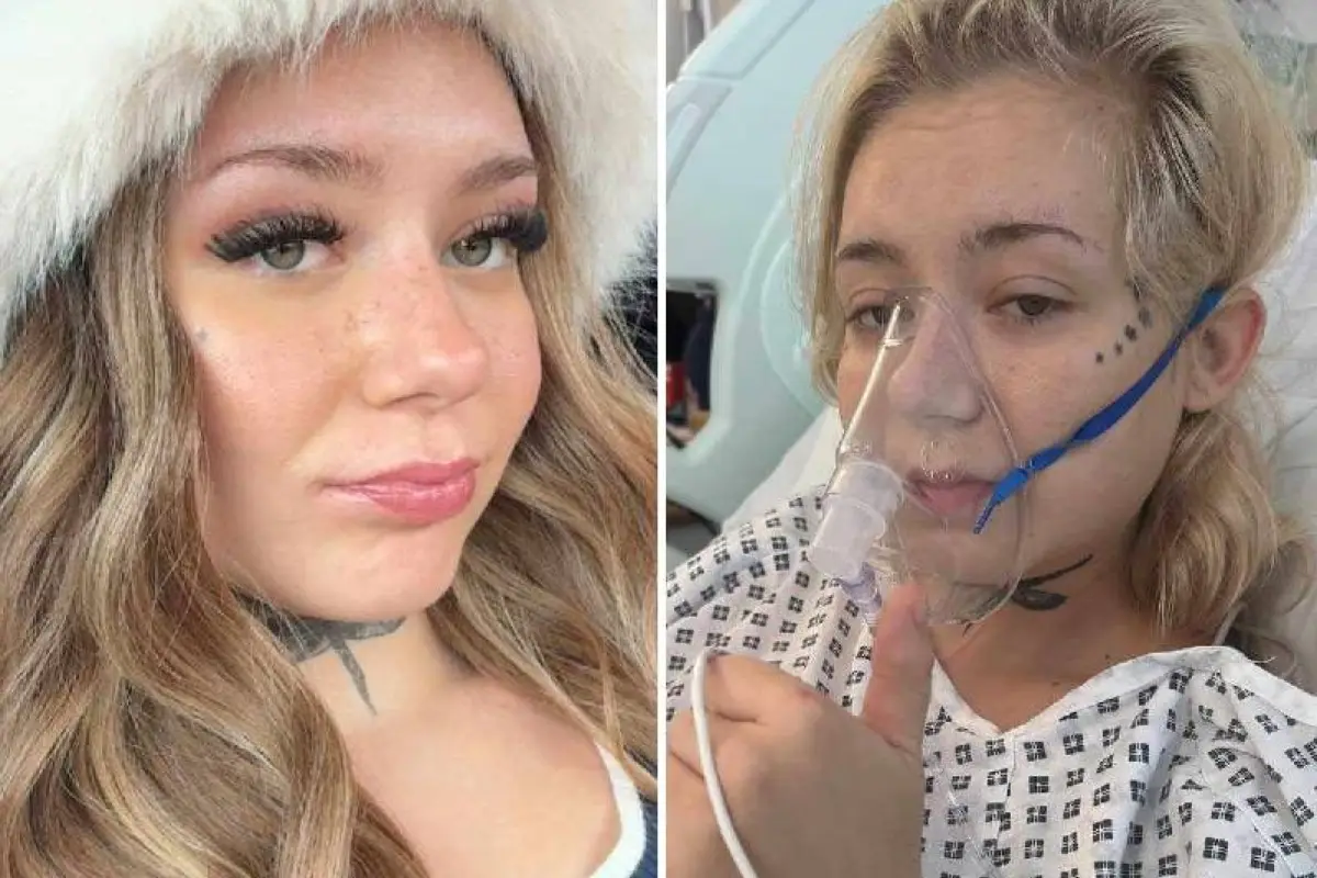 La práctica de usar cigarrillos electrónicos, Kayley Boda la empezó a la edad de 15 años., Foto: Agencias