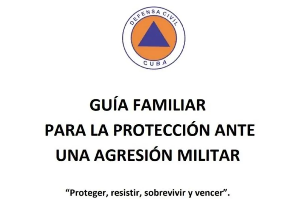 El Estado Mayor Nacional de la Defensa Civil de Cuba presentó un plan de contingencia familiar