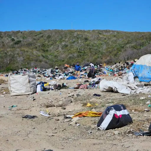 Hallan cuerpo de una bebé en área de desechos del basurero municipal de Manta