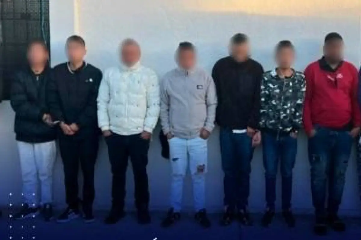 Los detenidos quedaron a órdenes de las autoridades judiciales quienes decidirán su futuro legal., Captura de video
