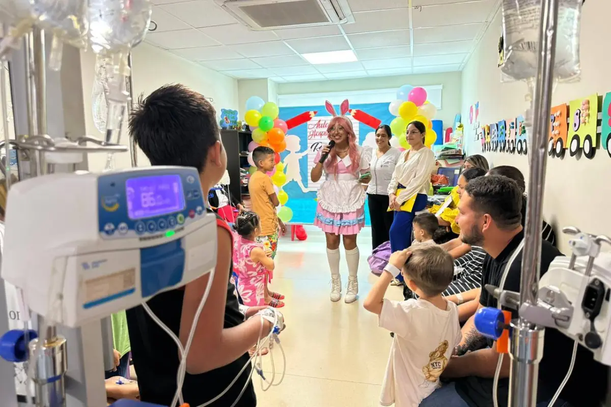 Programa educativo para pacientes pediátricos en Hospital de Manta opera desde 2015., El Diario