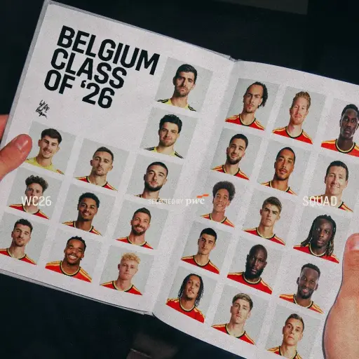Con Courtois y De Bruyne a la cabeza: Bélgica define su plantel para el Grupo G en el Mundial 2026