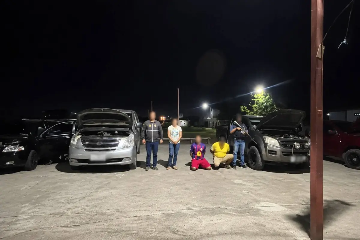 Los sospechosos quedaron a órdenes de las autoridades judiciales., Captura de video