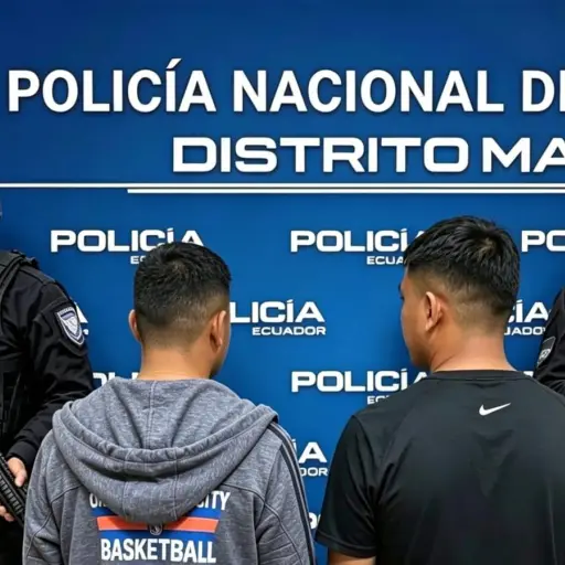 Dos menores de 14 y 15 años fueron aislados porque manejaban una moto robada en Manta