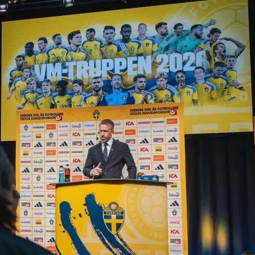Suecia oficializa su lista de 26 convocados para la Copa del Mundo 2026