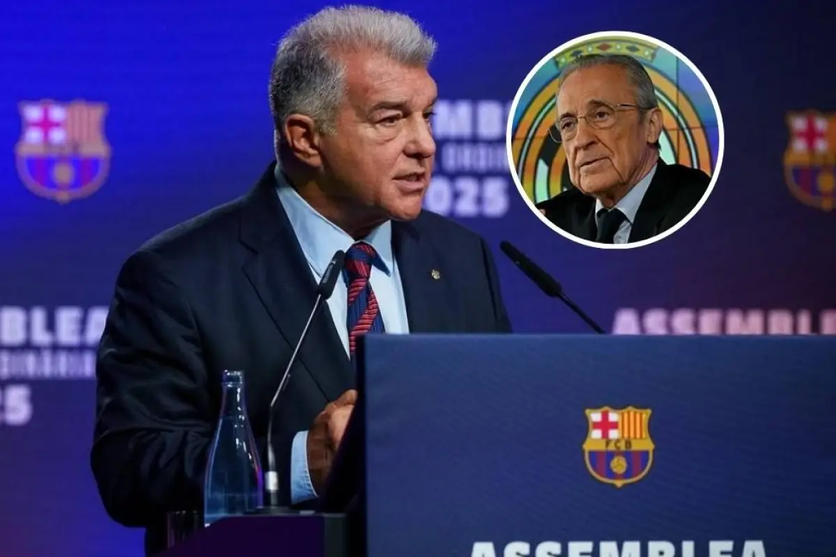 FC Barcelona, presidido por Joan Laporta podría demandar a Florentino Pérez