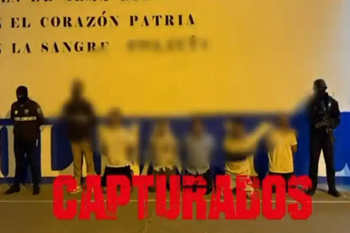 Los sospechosos fueron capturados durante allanamientos en viviendas., Captura de video