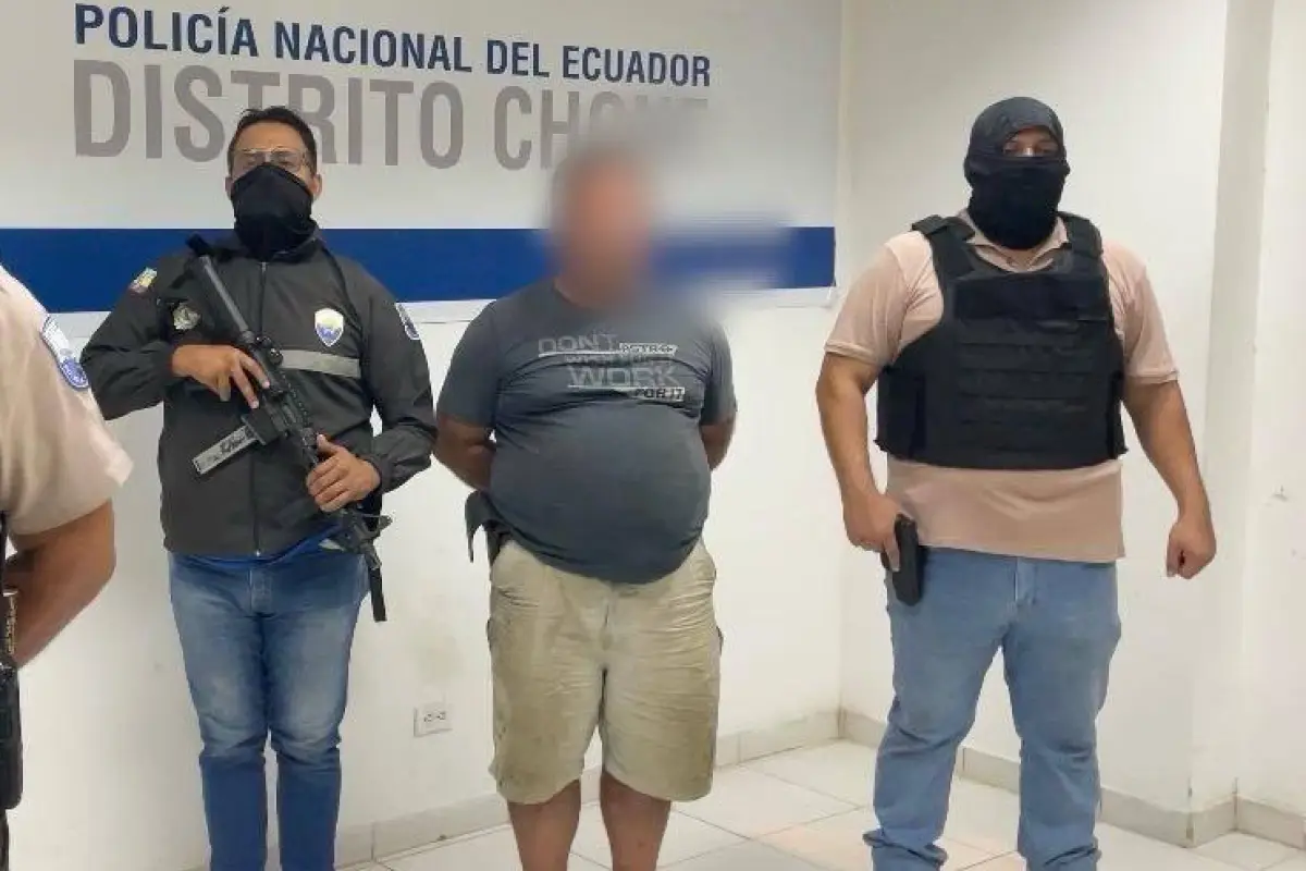 El detenido fue puesto a órdenes de las autoridades judiciales junto a la evidencia incautada., Cortesía