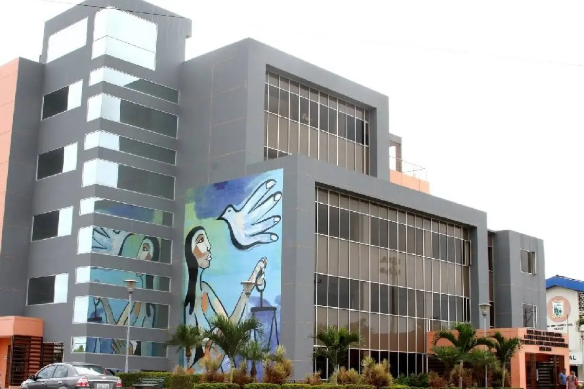 El edificio del Consejo de la Judicatura en la provincia costera de Santa Elena., Foto: Cortesía