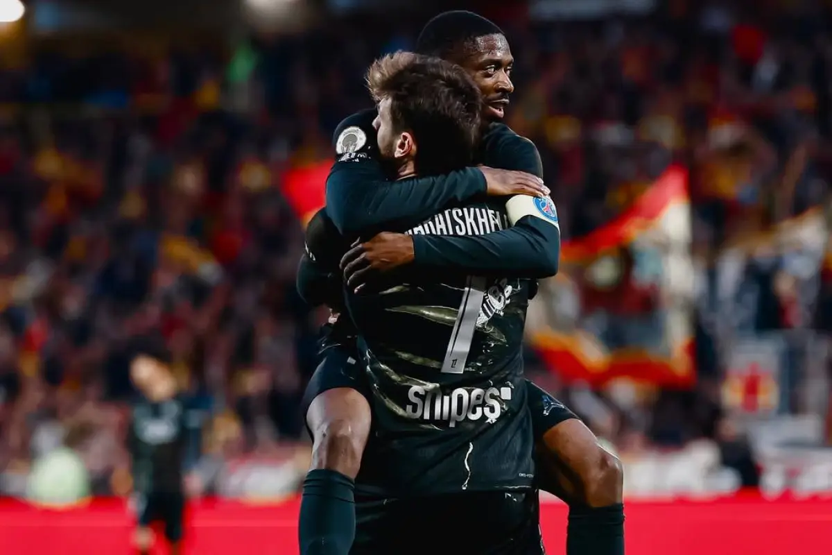 PSG venció a Lens y se proclamó campeón de la Ligue 1