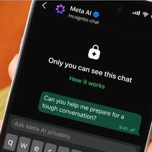 WhatsApp estrenará chat incógnito para consultas privadas con Meta AI