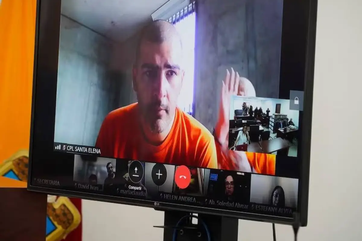 Aquiles Alvarez, alcalde de Guayaquil, se encuenatrab detenido en la cárcel del Encuentro., Foto: Cortesía