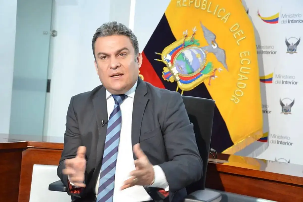 José Serrano fue Ministro del Interior en el gobierno de Rafael Correa. , Archivo