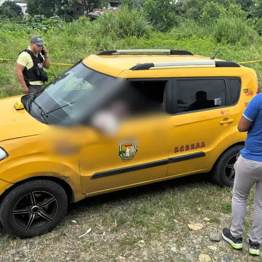Taxista fue asesinado a tiros cuando dejaba a un pasajero en Quevedo