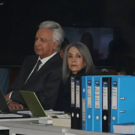 Expresidente Lenín Moreno llega a la Corte Nacional de Ecuador para enfrentar el juicio del caso Sinohydro 
