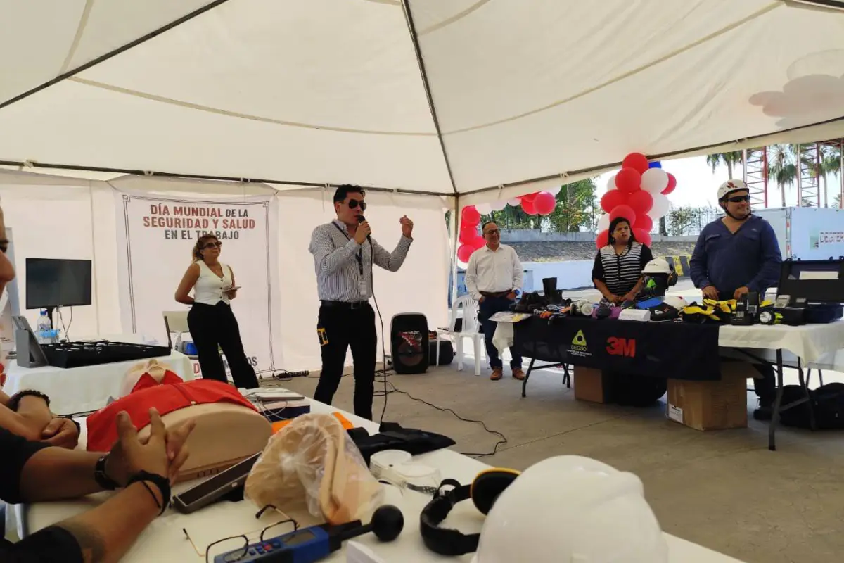 El Instituto Luis Arboleda Martínez participó en jornada de seguridad laboral., El Diario