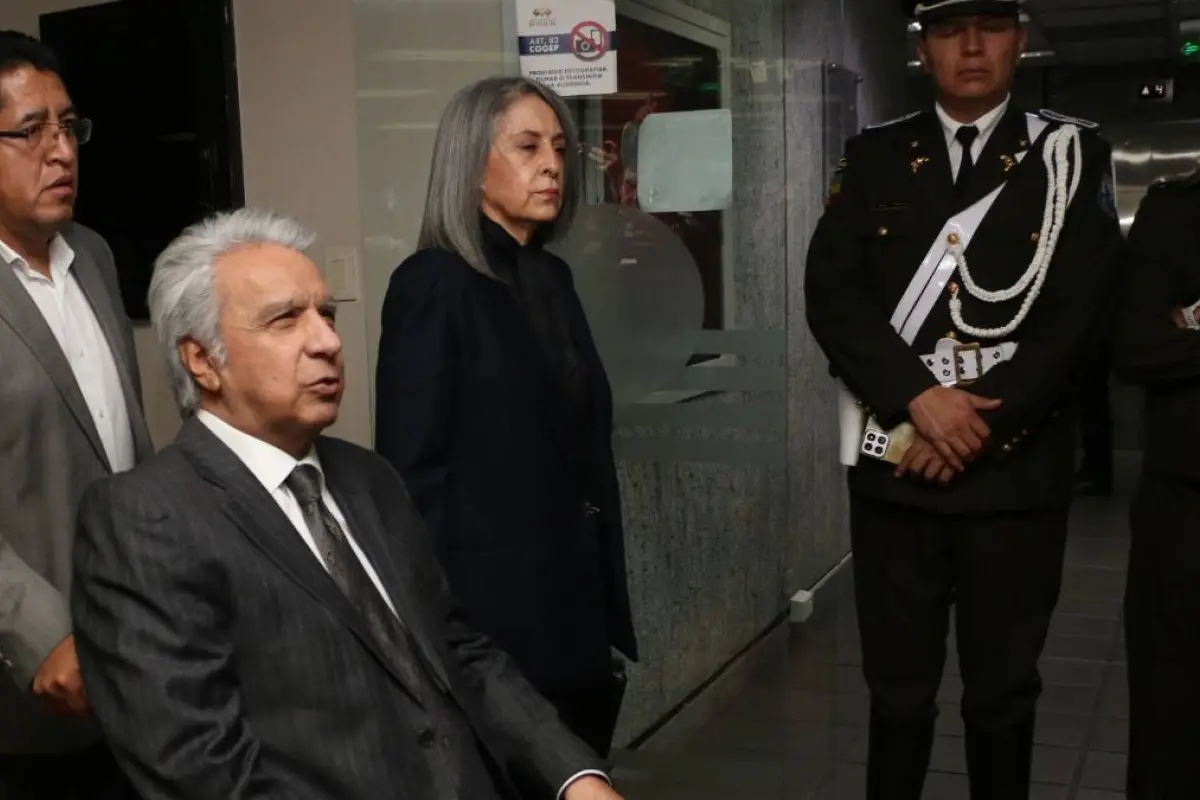 Lenín Moreno, expresidente de Ecuador, rechaza pruebas de la Fiscalía tras audiencia del caso Sinohydro.