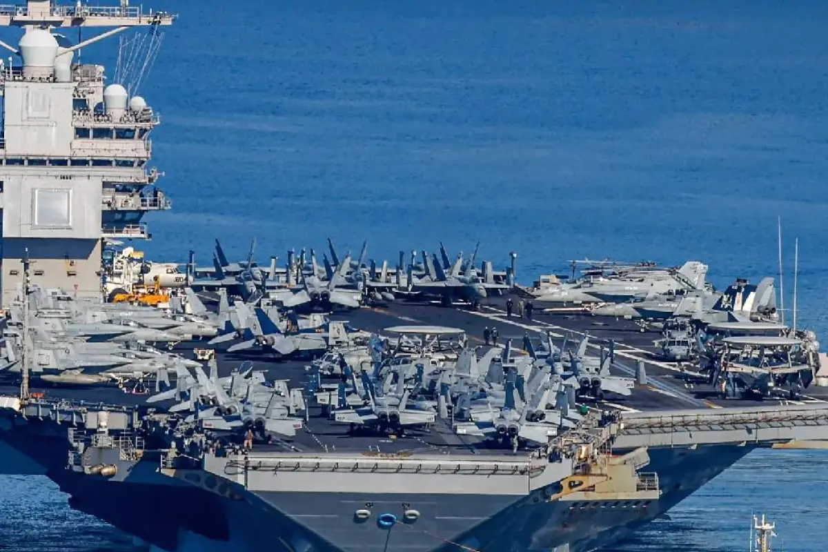 El USS Gerald Ford es el portaaviones más grande y sofisticado de la Armada de los Estados Unidos., Foto: Agencias