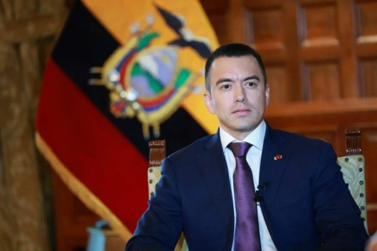 El presidente4 Daniel Noboa viajará a Estados Unidos. , Presidencia