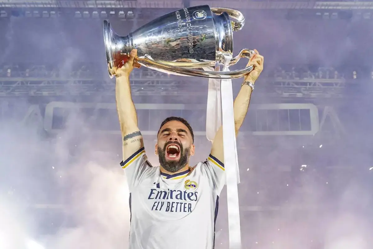 Carvajal llegó al club en 2002, cuando tenía diez años de edad., Real Madrid.