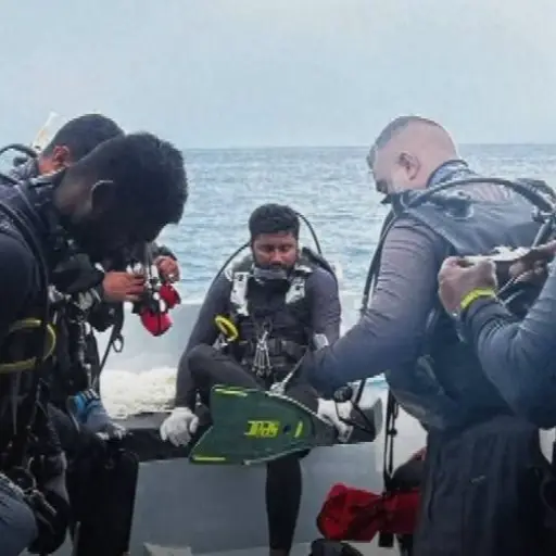 Localizan los cuerpos de los cuatro buzos italianos que desaparecieron en una cueva submarina en Maldivas