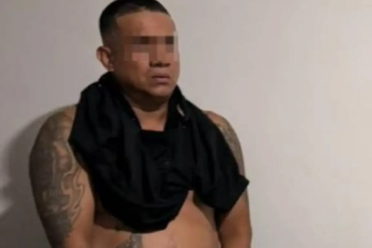 El sospechoso, según las autoridades forma parte del grupo delictivo Los Choneros., Foto: Fuerzas Armadas