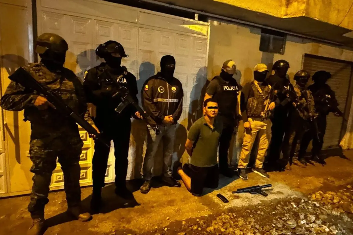 Fue detenido en la urbanización Los Rosales., Cortesía