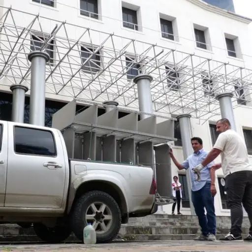 Trabajos de mejoramiento en el Palacio de Justicia se extenderán hasta la primera semana agosto