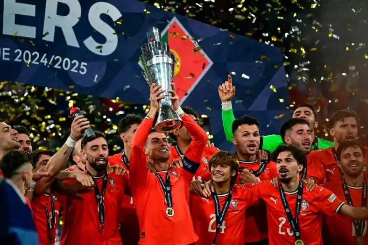 El combinado de Portugal es el equipo campeón actual de la Liga de Naciones de Europa., Foto: Agencias