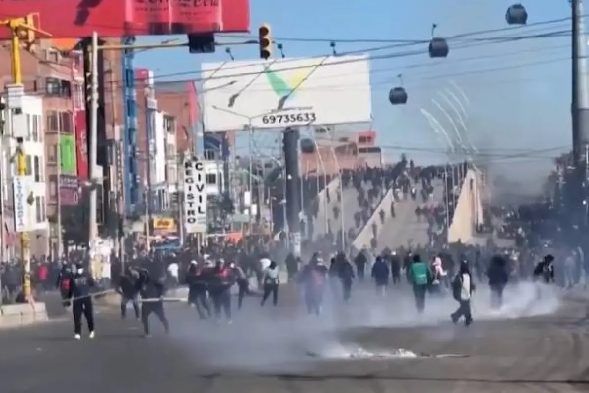 Cuatro personas fallecidas hann dejado las violentas protestas en Bolivia, principalmennte en La Paz., Foto: Agencias