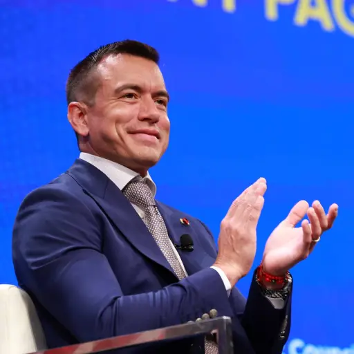 ¿Qué porcentaje de ecuatorianos aprueba la gestión del presidente Daniel Noboa?