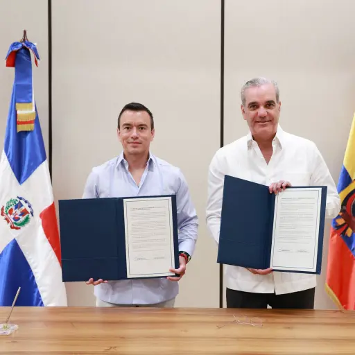 Ecuador y República Dominicana inician negociaciones para un acuerdo comercial estratégico