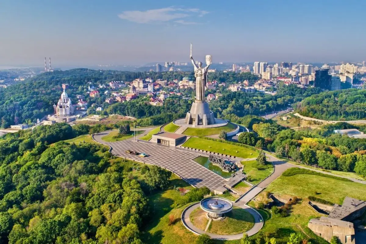 Una vista panorámica de la ciudad de Kiev, capital de Ucrania., Foto: Agencias