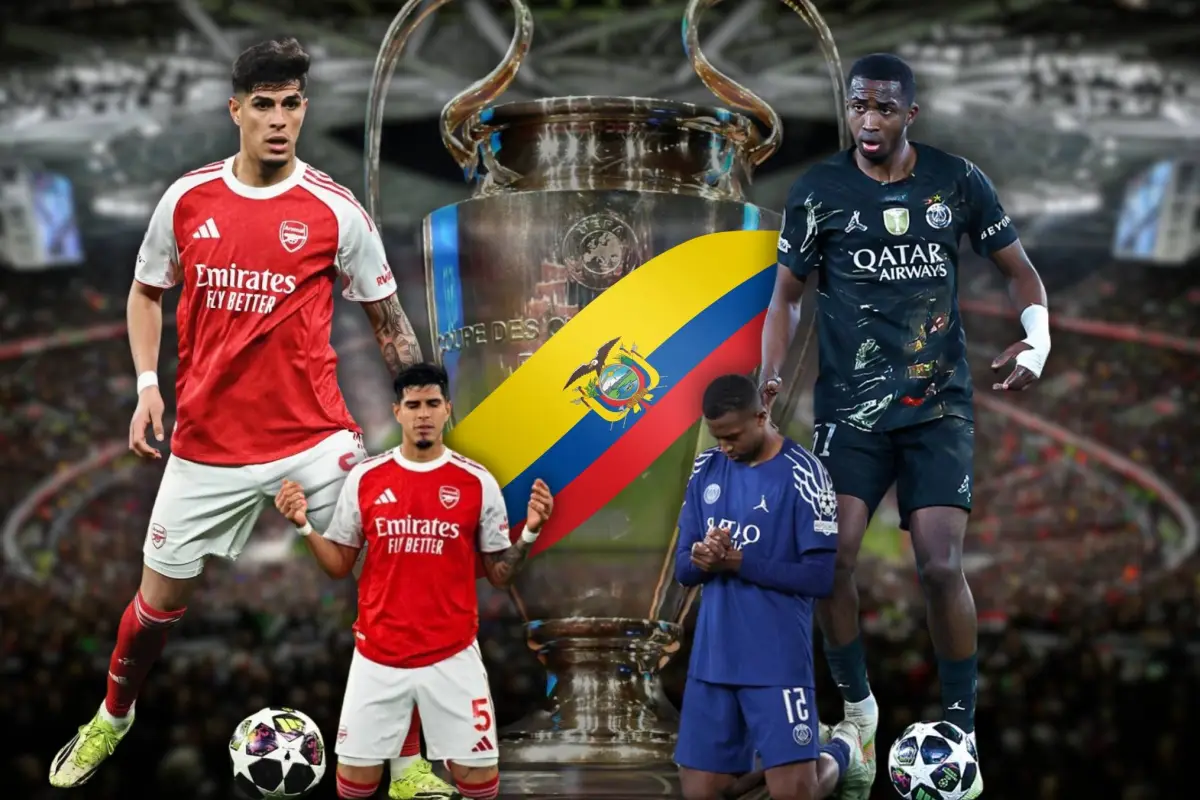 Hincapié y Pacho, los primeros ecuatorianos en rivalizar en una Champions., El Diario/FSP.
