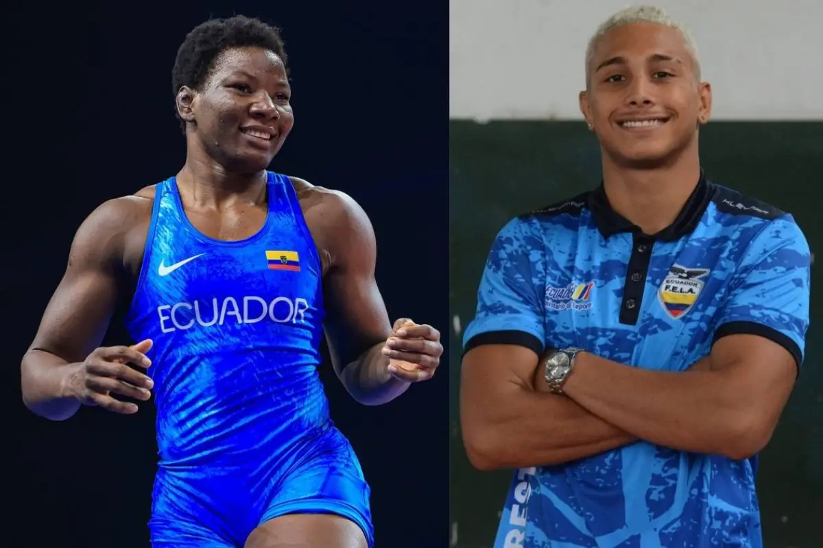 Génesis Reascos y Clisman Carracedo competirán en Panamericano de lucha