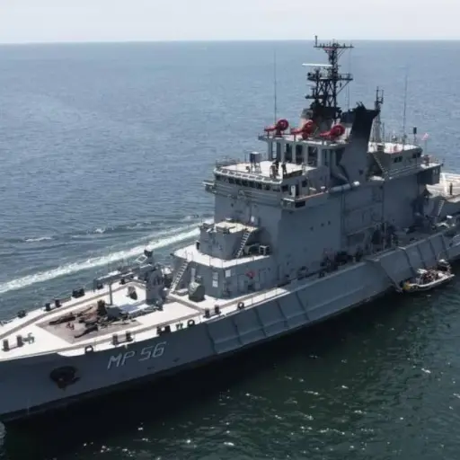 La Armada del Ecuador incorpora el BAE Jambelí para fortalecer la seguridad y soberanía marítima