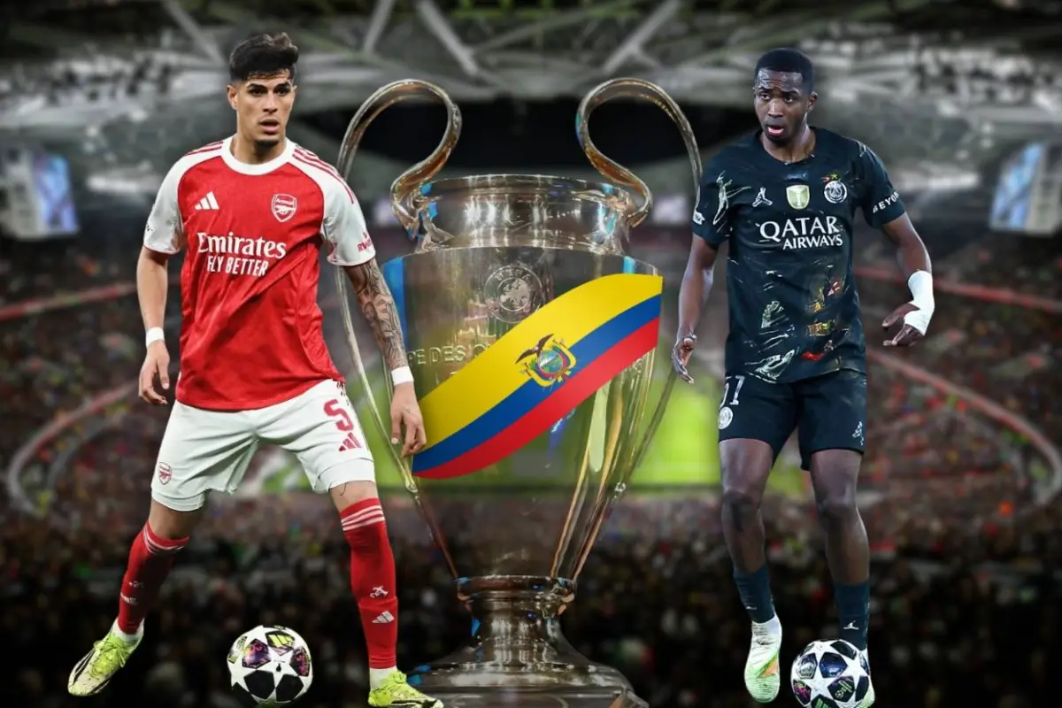 Piero Hincapié y Willian Pacho jugarán la final de la Champions League