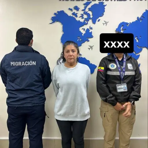 Exjueza vinculada al Caso Plaga fue deportada desde Estados Unidos a Ecuador