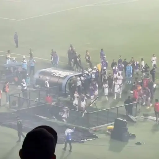 Suspenden partido entre Independiente Medellín y Flamengo por incidentes en las tribunas