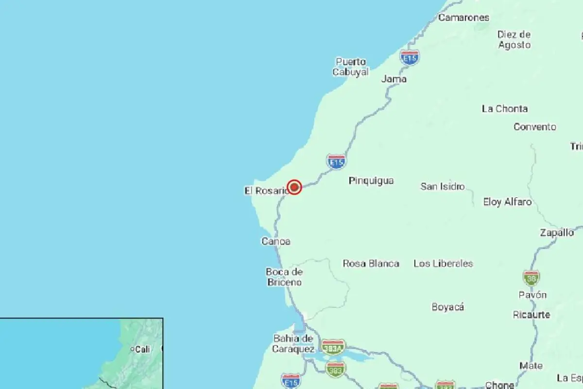 El Instituto Geofísico reportó un temblor de magnitud 3.9 en San Vicente este lunes 4 de mayo