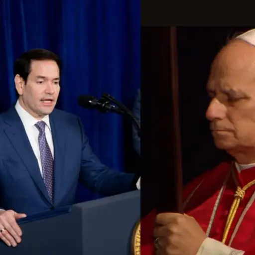 Marco Rubio busca acercamiento con el Papa León XIV en el Vaticano tras la polémica con Trump