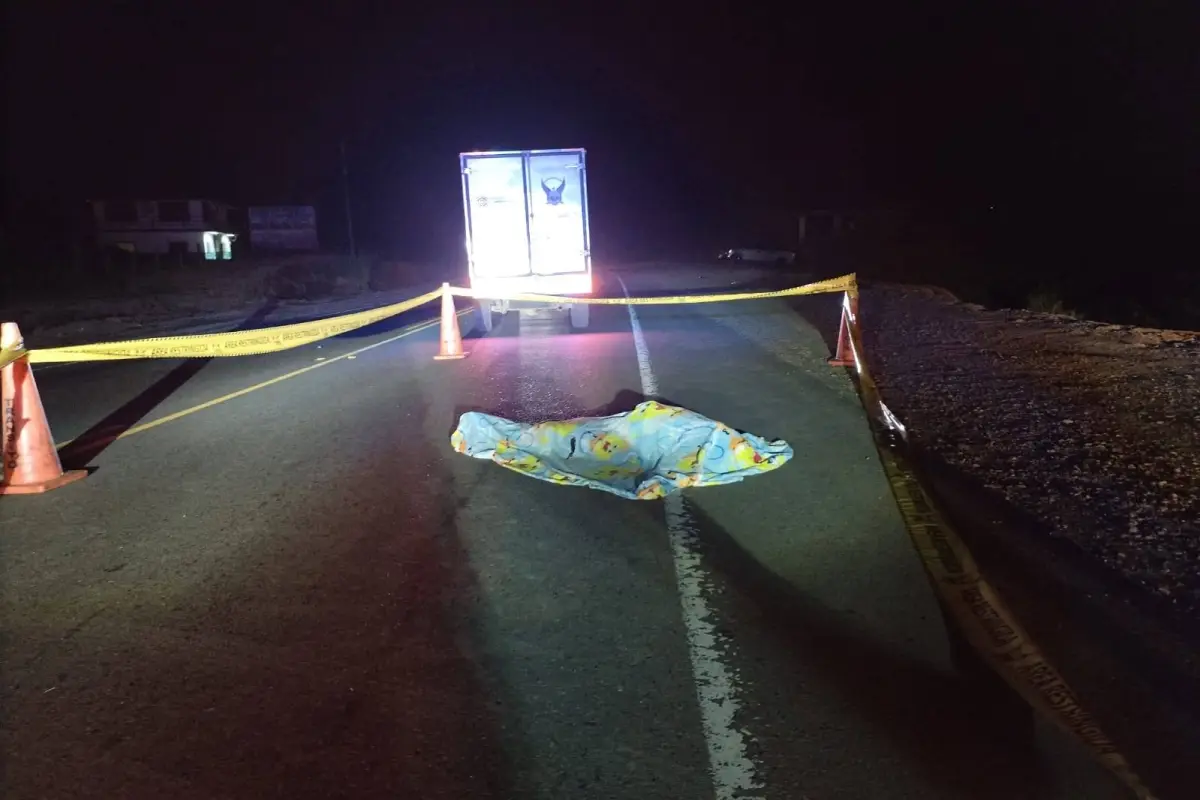 El accidente ocurrió a las 22h00 del domingo., Cortesía