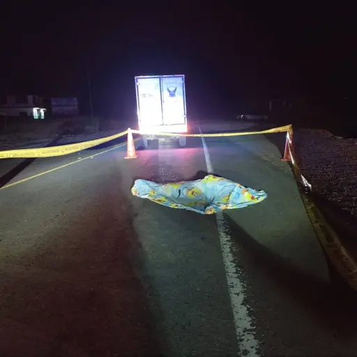 Otra tragedia en las carreteras de Santo Domingo: un adulto mayor murió atropellado