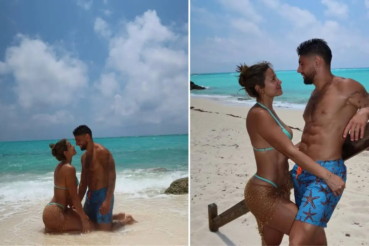 Alejandra compartió varias fotografías de su escapa romántica con Beta Mejía.