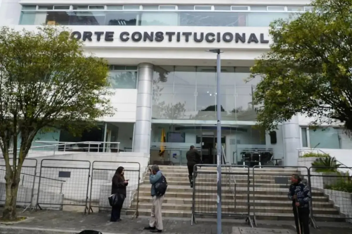Fachada del edificio de la Corte Constitucional. , API