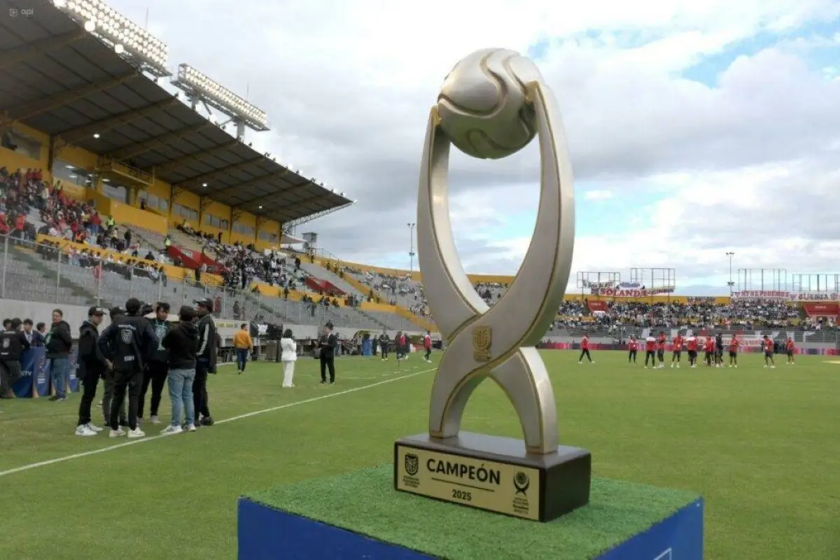 El partido final se jugará en el estadio Gonzalo Pozo Ripalda. , API
