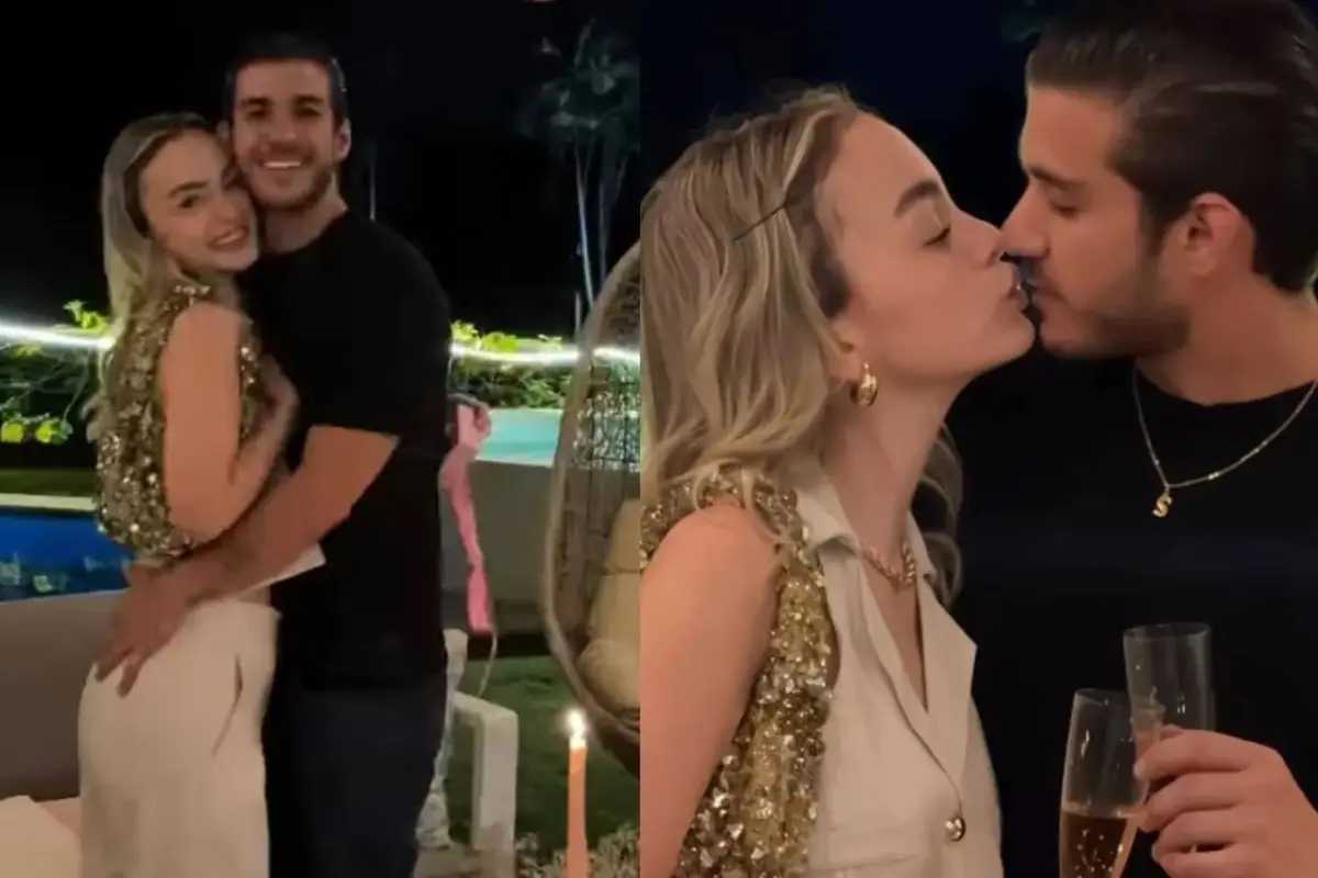 El romance de los jóvenes actores dio mucho de qué hablar en redes sociales.